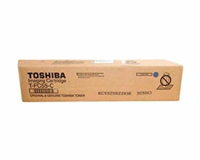 TOSHIBA - Toshiba T-FC55D-C Cyan Original Toner - E-Studio 5520C / 6520C