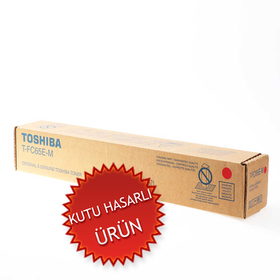 TOSHIBA - Toshiba T-FC65EM Magenta Original Toner - E-Studio 5540C / 6540C (Damaged Box)