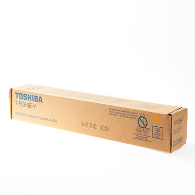 Toshiba T-FC65EY Sarı Orjinal Toner - E-Studio 5540C / 6540C (T14942) - TOSHIBA