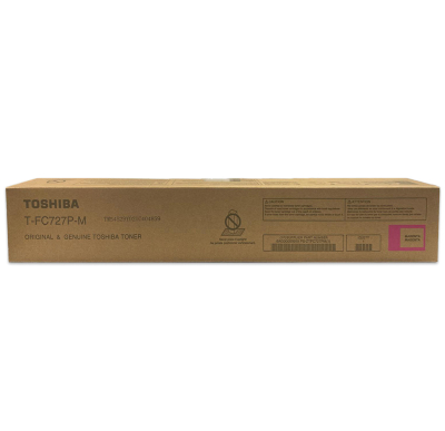 Toshiba T-FC727P-M Kırmızı Orjinal Toner - E-Studio 6526AC - TOSHIBA