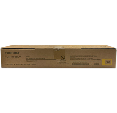 Toshiba T-FC727P-Y Sarı Orjinal Toner - E-Studio 6526AC - TOSHIBA
