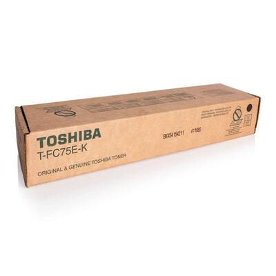Toshiba T-FC75E-K Black Original Toner - E-Studio 5560C / 6560C - TOSHIBA