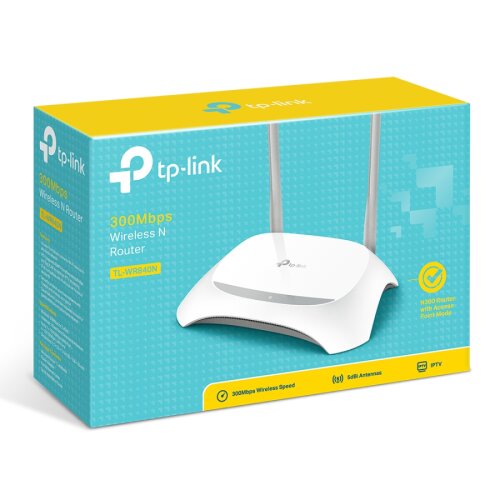 Tp-Link TL-WR840N 300Mbps Kablosuz N Router - 1
