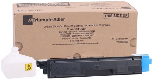 Triumph Adler CLP-4726, DCC-2626 / DCC-2726 / DCC-6526 Mavi Orjinal Toner (4472610111) (T11837)