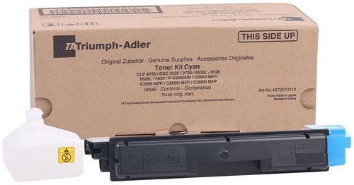 Cartouche Toner Noir Pour Triumph-Adler CLP 4726 – Compatible TK-590 BK, 9000 Pages, ISO 19798 - 7