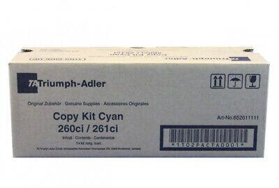 Triumph Adler - Triumph Adler 652611111 Mavi Orjinal Toner - 260ci / 261ci (T11994)