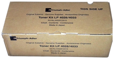 Triumph Adler 4402810015 Siyah Orjinal Toner - LP 4028 / LP 4033 - Triumph Adler
