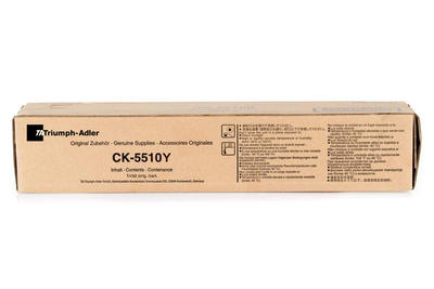 Triumph Adler CK-5510Y Yellow Original Toner 300Ci / 301Ci (1T02R4ATA0) - Triumph Adler