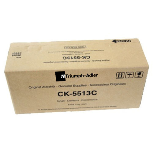 Triumph Adler CK-5513C Cyan Original Toner / 355ci, 356ci (1T02VMCTA0) - 1