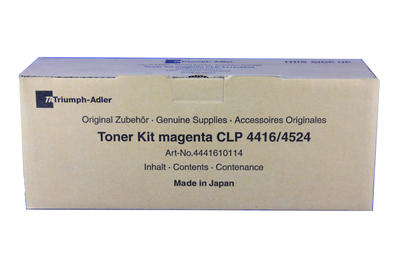 Triumph Adler CLP-4416 Magenta Original Toner / Utax CLP-3416 (4441610114) - Triumph Adler