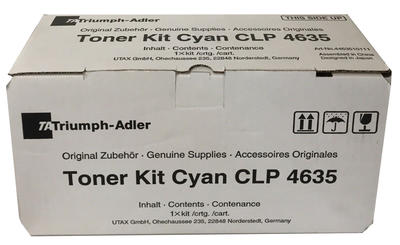 Triumph Adler - Triumph Adler CLP-4635 Cyan Original Toner (4463510111)