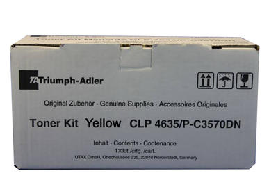 Triumph Adler CLP-4635 Yellow Original Toner (4463510116) - Triumph Adler