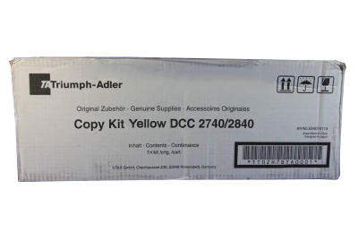 Triumph Adler DCC-2740, DCC-2840 Yellow Original Toner (654010016) - Triumph Adler