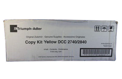 Triumph Adler DCC-2740, DCC-2840 Sarı Orjinal Toner (654010016) (T11942)