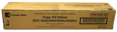 Triumph Adler DCC-2945, DCC-2950 Yellow Original Toner (654510016) - Triumph Adler