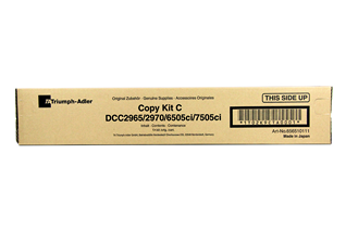 Triumph Adler DCC-2965, DCC-2970 Cyan Original Toner / Utax 6505 Ci, Utax CDC 1965 (656510111) - Triumph Adler 