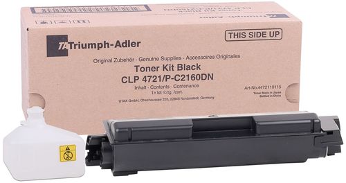 Triumph Adler P-C2160DN / CLP-4721 Black Original Toner Utax CLP-3721 (4472110115 )
