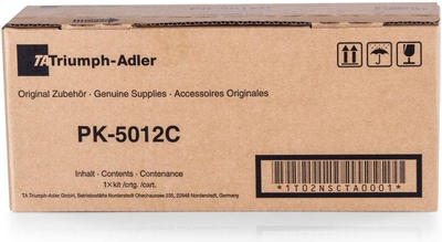 Triumph Adler PK-5012C Cyan Original Toner P-C3560MFP, P-C3565MFP (1T02NSCTA0) - Triumph Adler