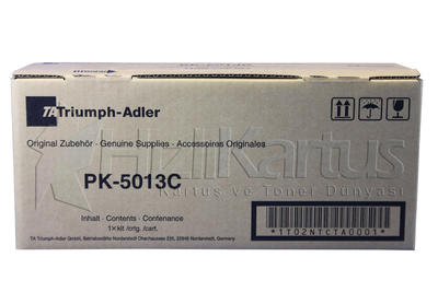 Triumph Adler - Triumph Adler PK-5013C Cyan Original Toner (1T02NTCTA0)