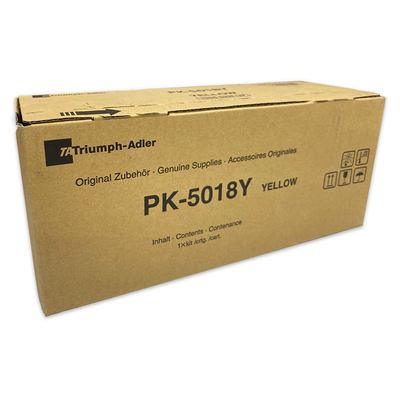Triumph Adler PK-5018Y (1T02TWATA0) Sarı Orjinal Toner - P-C3562i / P-C3566i - Triumph Adler 