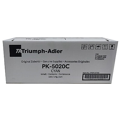Triumph Adler PK-5020C (1T02YJCTA0) Mavi Orjinal Toner - P-C3563i - Triumph Adler
