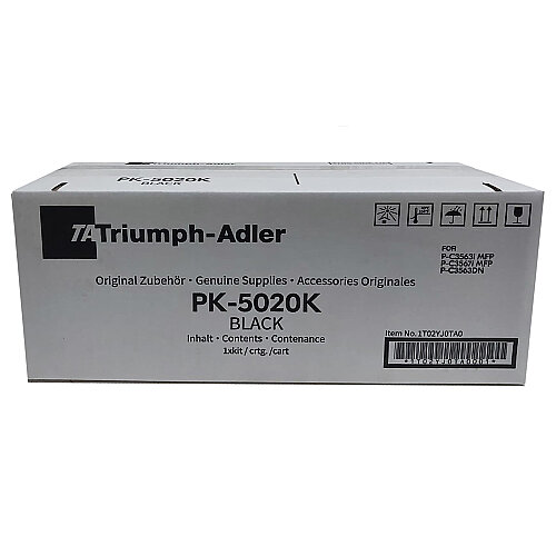 Triumph Adler PK-5020K (1T02YJ0TA0) Siyah Orjinal Toner - P-C3563i - 1