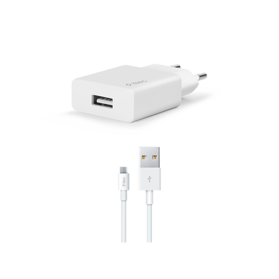 ttec SmartCharger 2.1A Travel Charger + Micro USB Cable (2SCS20MB) - Thumbnail