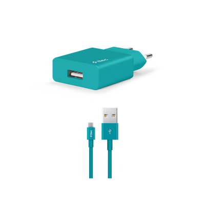 ttec - ttec SmartCharger 2.1A Travel Charger + Micro USB Cable (2SCS20MTZ)