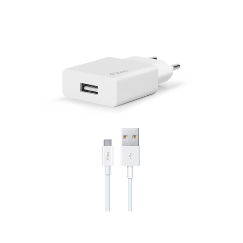 ttec SmartCharger 2.1A Travel Charger + Type-C Cable (2SCS20CB)