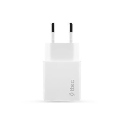 ttec SmartCharger 2.1A Travel Charger + Type-C Cable (2SCS20CB) - Thumbnail