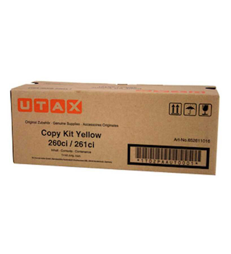 Utax 652611116 Yellow Original Toner - 260ci / 261ci