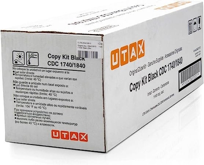 Utax 654010010 Black Original Toner - DCC-2740 / DCC-2840 - UTAX