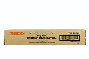 Utax 656510011 Cyan Original Toner - CDC1965 / CDC1970 - UTAX