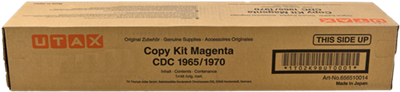 Utax 656510014 Kırmızı Orjinal Toner - CDC 1965 / CDC 1970 - UTAX