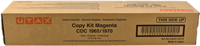 Utax 656510014 Kırmızı Orjinal Toner - CDC 1965 / CDC 1970