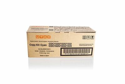 UTAX - Utax CDC-1520, CDC-1525 Mavi Orjinal Toner (652010011) (T11952)