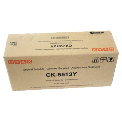 UTAX - Utax CK-5513Y Yellow Original Toner - 355ci / 356ci