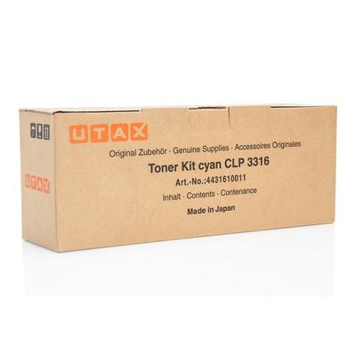 UTAX - Utax CLP-3316 Cyan Original Toner (4431610011)