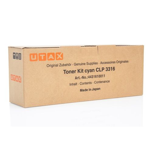 Utax CLP-3316 Cyan Original Toner (4431610011)