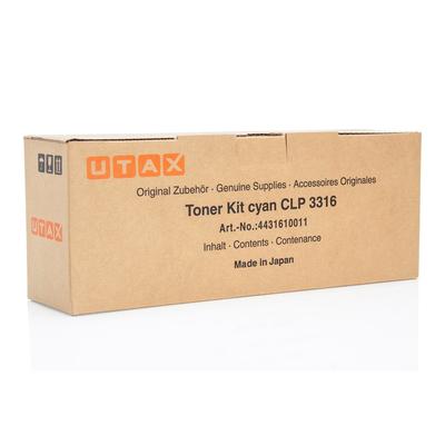 Utax CLP-3316 Cyan Original Toner (4431610011) - UTAX