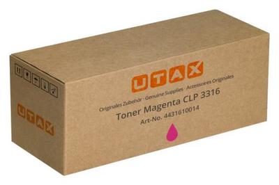 UTAX - Utax CLP-3316 Magenta Original Toner (4431610014)