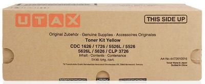 UTAX - Utax CLP-3726, CDC-1626 / 1726 / 5526L/ 5626 Sarı Orjinal Toner Triumph Adler DCC-2626 / 2726 (4472610016) (T9485)