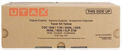 UTAX - Utax CLP-3726, CDC-1626 / 1726 / 5526L/ 5626 Yellow Original Toner - Triumph Adler DCC-2626 / 2726