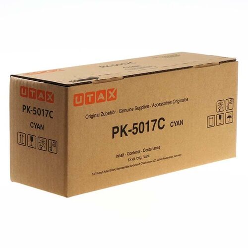 Utax PK-5017C Cyan Original Toner - P-C3062i / P-C3066i