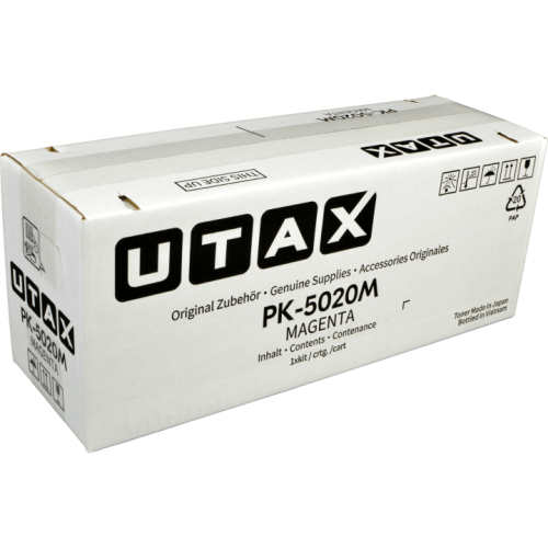 Utax PK-5020M (1T02YJBUT0) Kırmızı Orjinal Toner - P-C3563DN / P-C3567i - 1