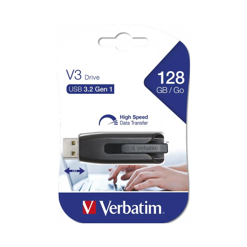 Verbatim 128GB Store N Go V3 USB 3.2 USB Bellek (49189) - 1