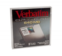 SONY - Verbatım 91250, 3.5 640Mb Capacity Manyetic Optic Disk