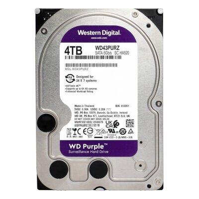 Western Digital Purple WD43PURZ SATA 3.0 5400 RPM 3.5