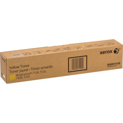 Xerox 006R01458 Yellow Original Toner - WorkCentre 7120 / 7125 - XEROX