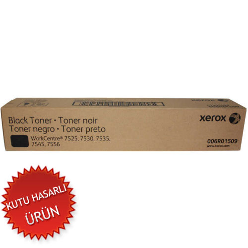Xerox 006R01509 Black Original Toner - 7525 / 7530 (Damaged Box)